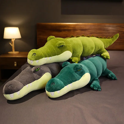Giant Crocodile Stuffed Animal PillowNap