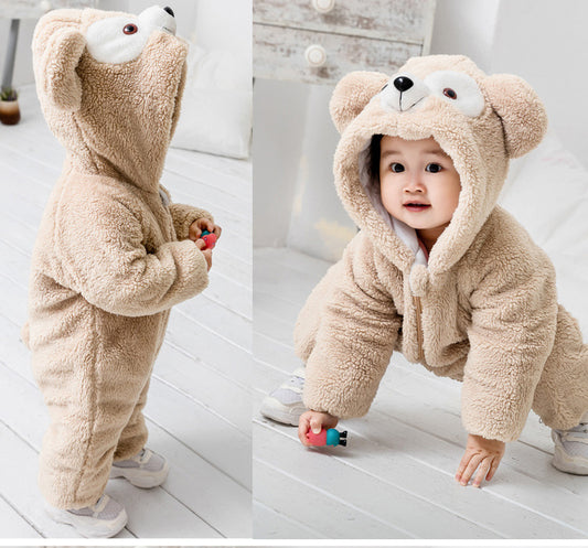 One-Piece Baby Bear Jumpsuit