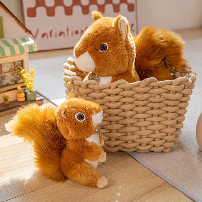 Squirrel Stuffed Animal PillowNap