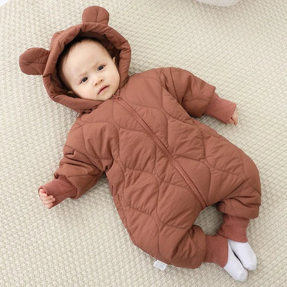 Infant Snowsuit with Ears as picture PillowNap