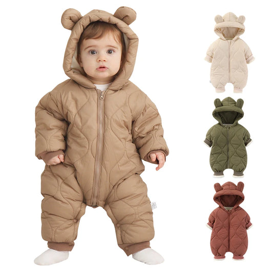 Infant Snowsuit with Ears PillowNap