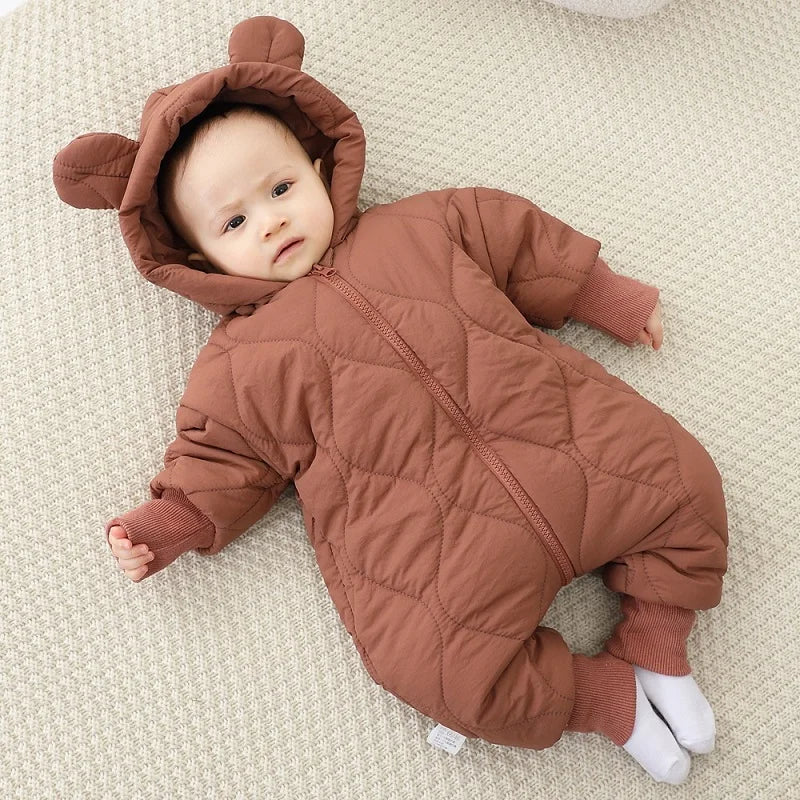 Infant Snowsuit with Ears PillowNap