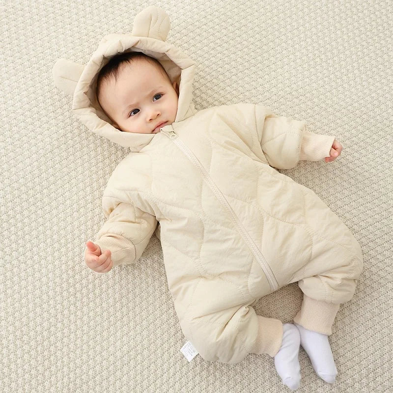 Infant Snowsuit with Ears PillowNap