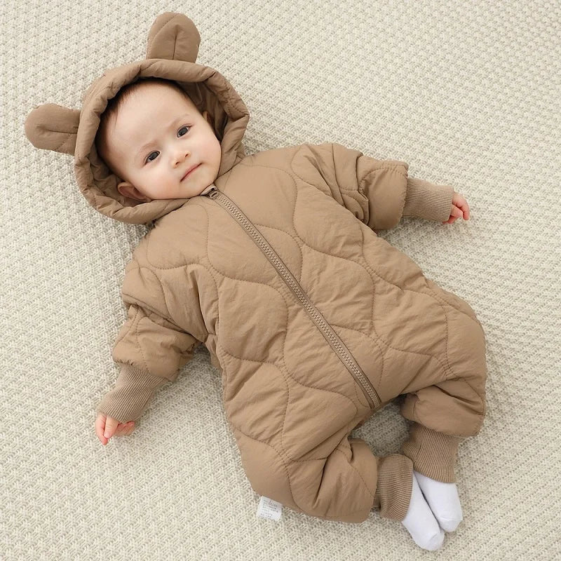 Infant Snowsuit with Ears PillowNap