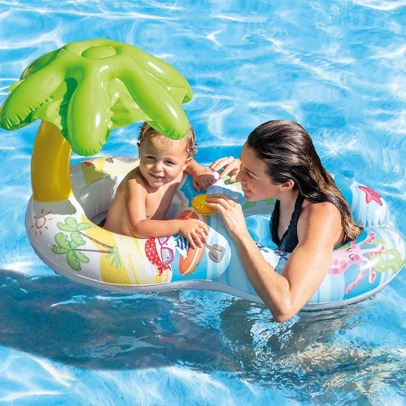 Inflatable Baby Activity Float Inflatable Baby Swimming Float – PillowNap™