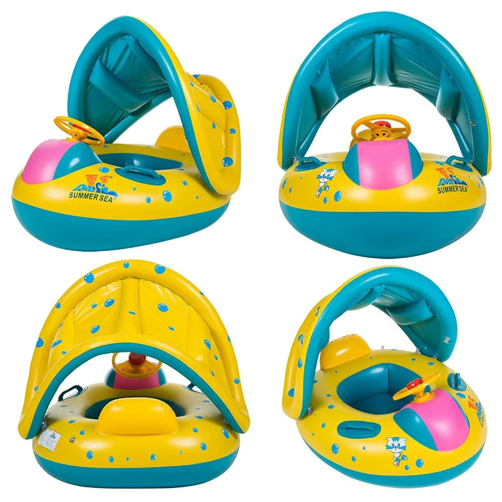 Inflatable Baby Swimming Float PillowNap