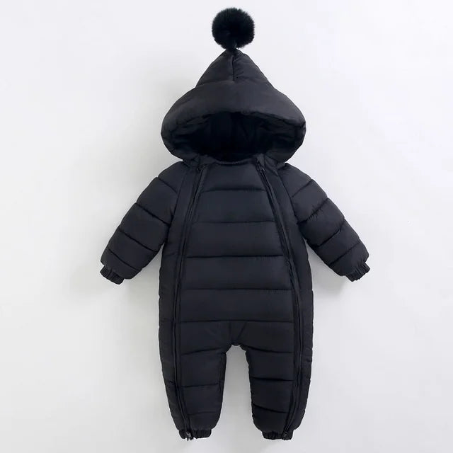 Baby Winter Jumpsuit Black PillowNap