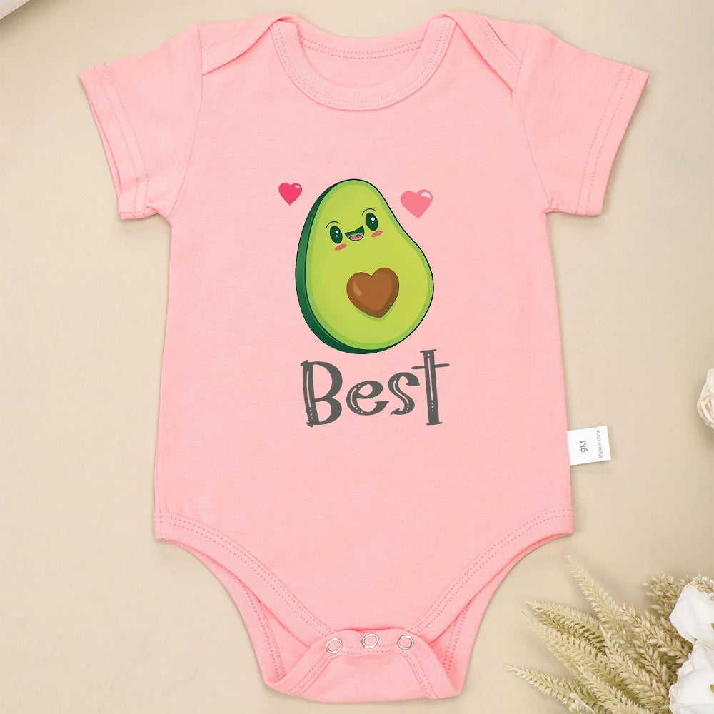 Best Friends Avocado Twin Outfits Best-Pink PillowNap