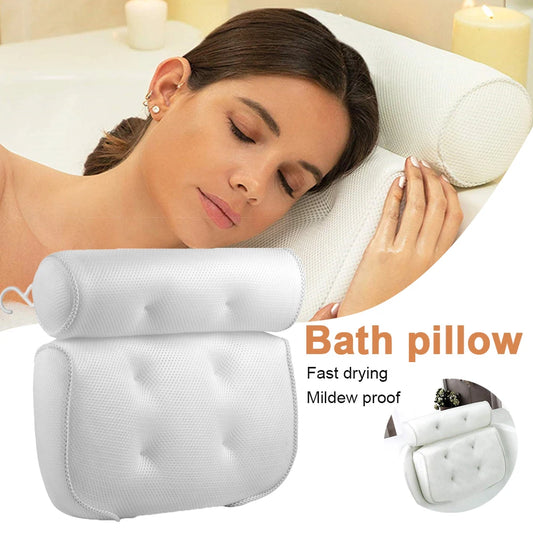 3D Mesh Bath Pillow PillowNap
