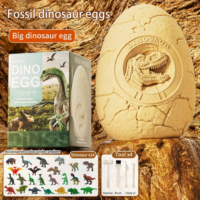 Kids Archaeology Dinosaur DIY Fossil Big dinosaur egg PillowNap