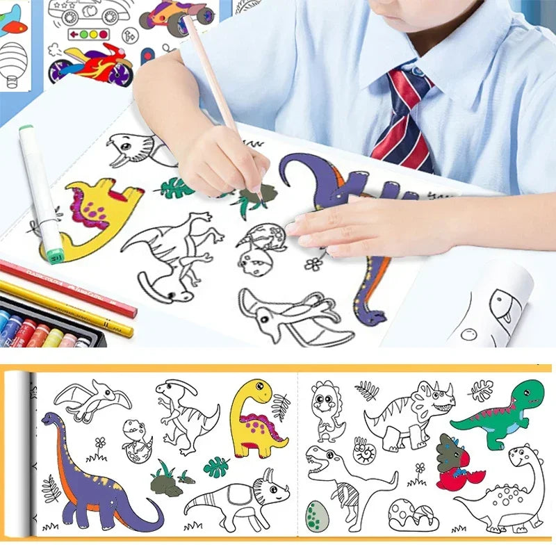 DIY Giant Coloring Pages - 3M/10FT PillowNap