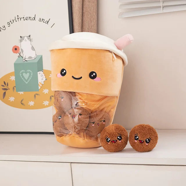 ET Stuffed Animal Bags From 30 to 45cm Coffee Cup PillowNap