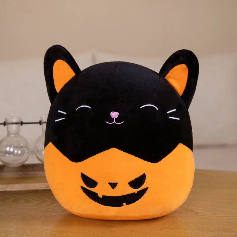 Halloween Stuffed Animals Open-eye Pumpkin Bat PillowNap