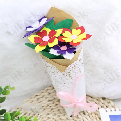 DIY Flower Pot Toys for Children Bouquet - Daffodils PillowNap