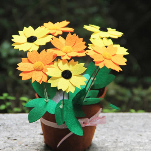 DIY Flower Pot Toys for Children Chrysanthemum PillowNap