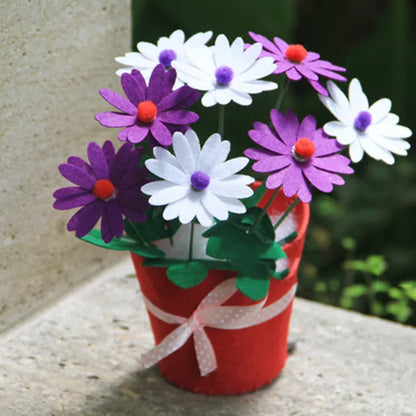 DIY Flower Pot Toys for Children Daisy PillowNap