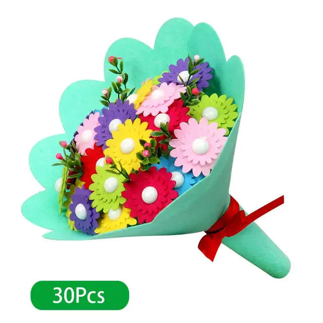 EVA Button Flowers Bouquet For Children E PillowNap