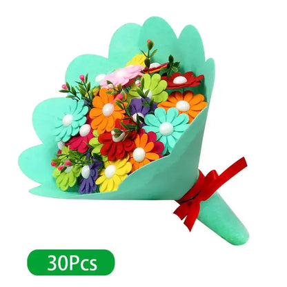 EVA Button Flowers Bouquet For Children A PillowNap