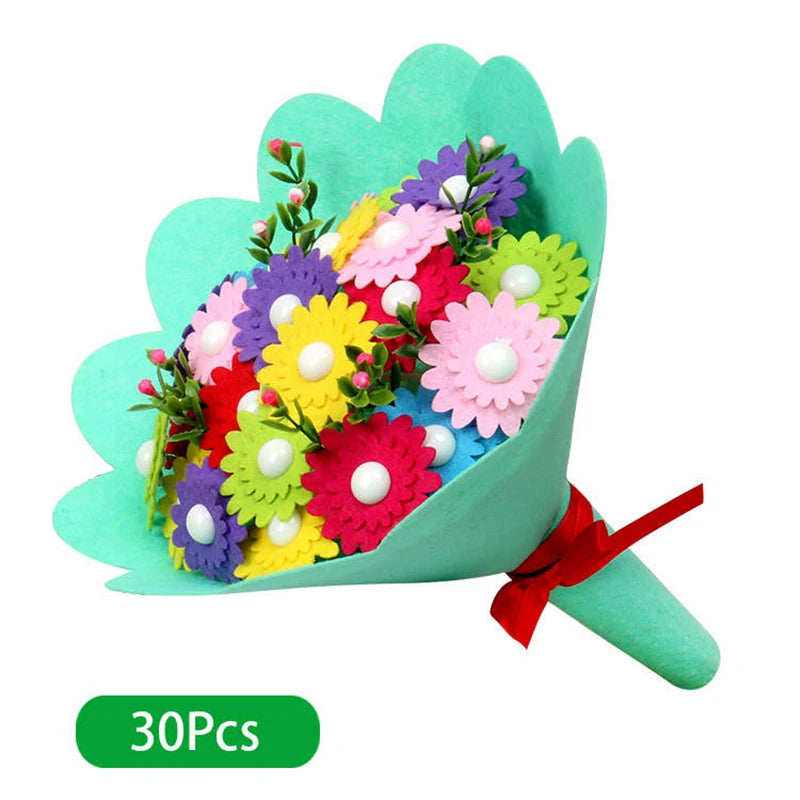 EVA Button Flowers Bouquet For Children PillowNap