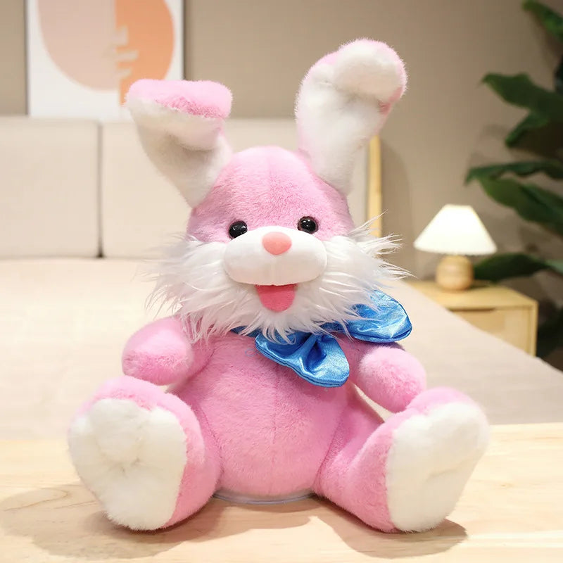 Easter Bunny Stuffed Animal Pink PillowNap