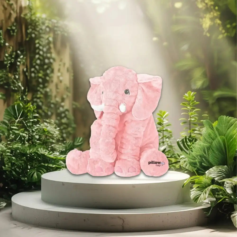 PillowNap Elephant Pillow Pink Giant 60cm PillowNap