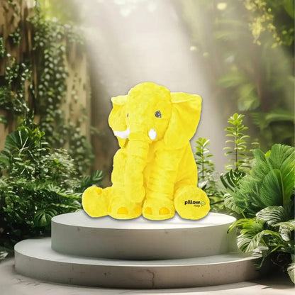 PillowNap Elephant Pillow Yellow Giant 60cm PillowNap