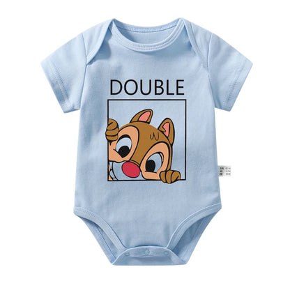 Double Trouble Twin Bodysuits Outfits Double-Blue PillowNap