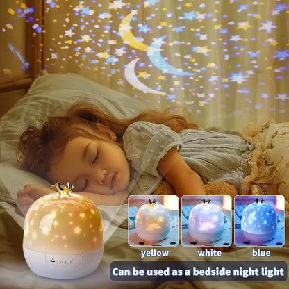 Magical Night Light Projector PillowNap