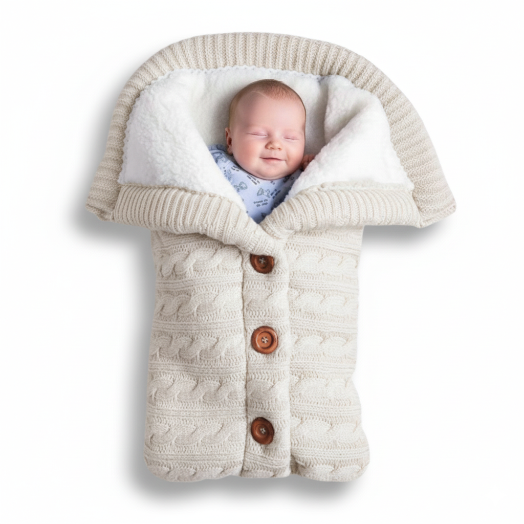 Handmade Knitted Baby Bag