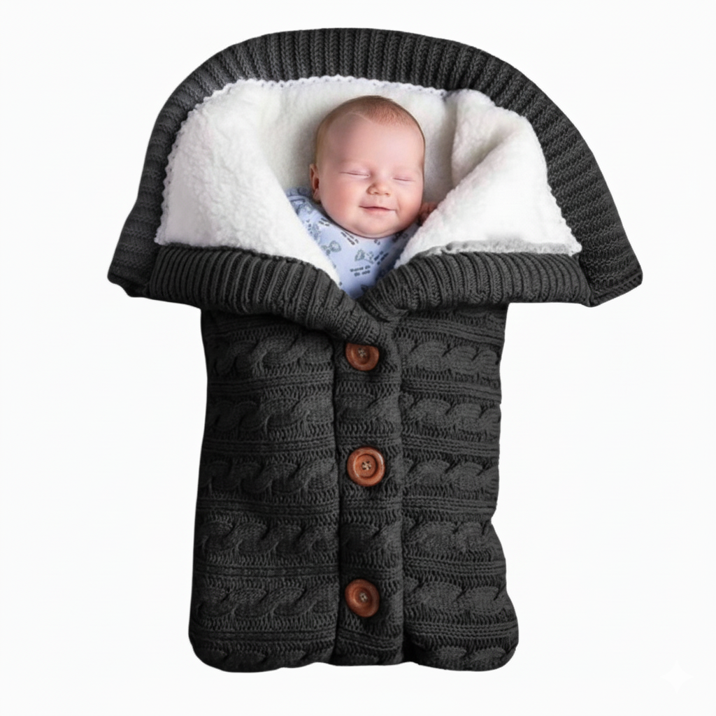 Handmade Knitted Baby Bag