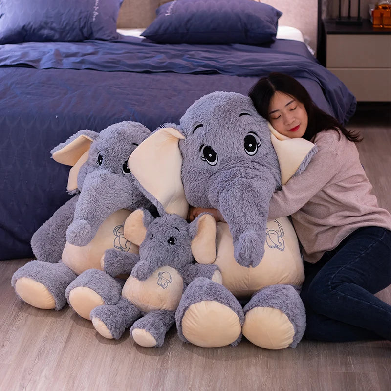 Elephant Stuffed Animal PillowNap