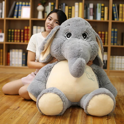 Elephant Stuffed Animal PillowNap