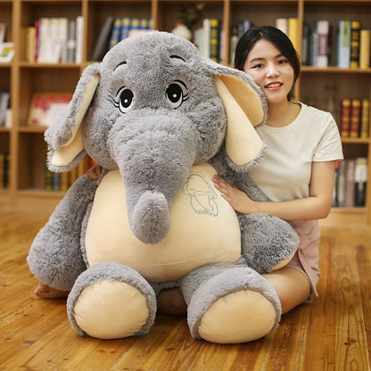 Elephant Stuffed Animal PillowNap
