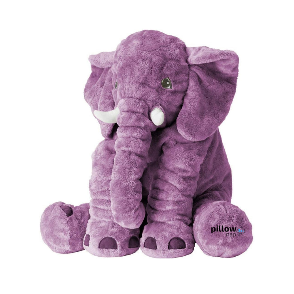 Giant Elephant Pillow Purple Large (POPULAR) PillowNap