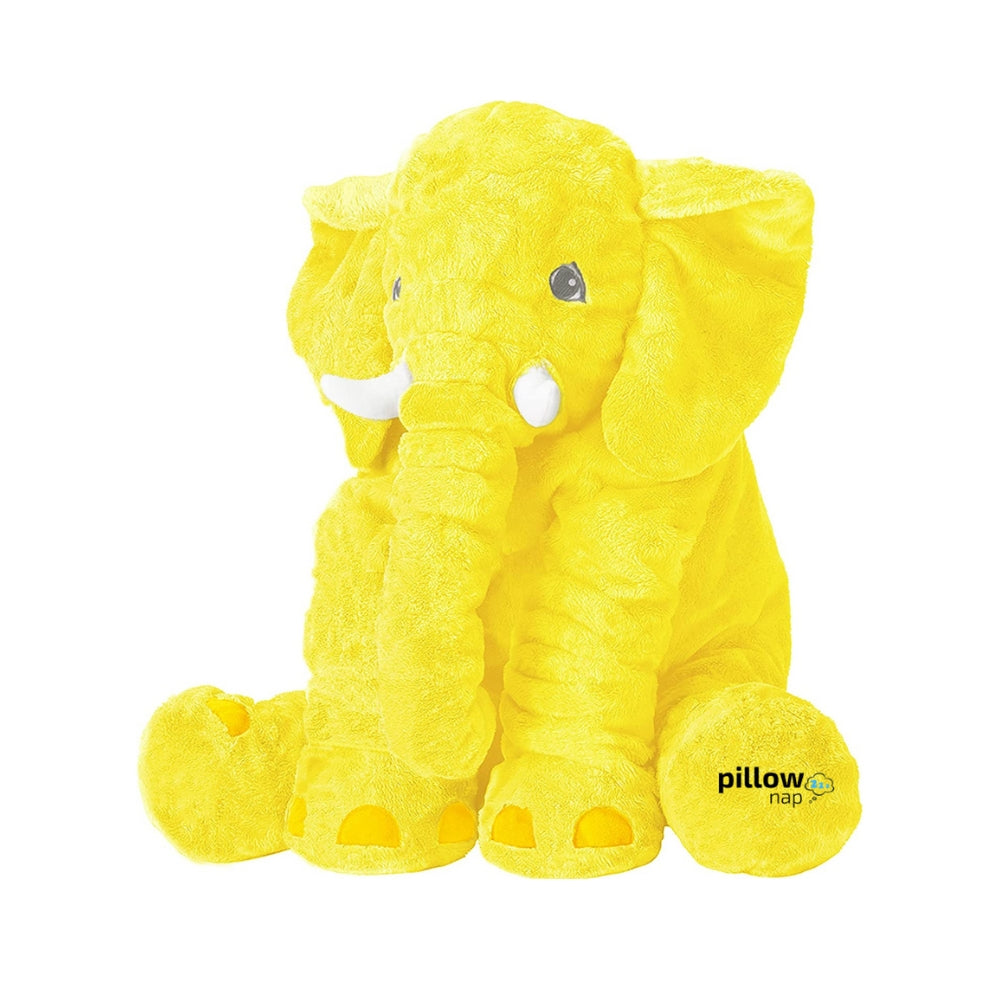 Giant Elephant Pillow Yellow Large 60CM 23.7" PillowNap