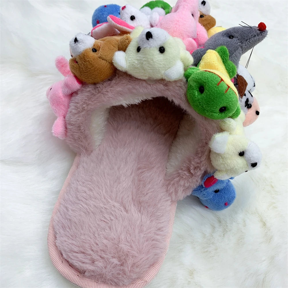 Teddy Bear Slippers PillowNap