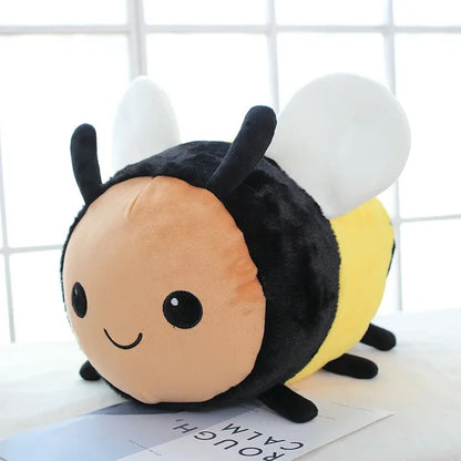 Kawaii Bee and Ladybug Plush Toys Bee PillowNap