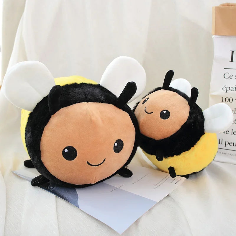 Kawaii Bee and Ladybug Plush Toys PillowNap