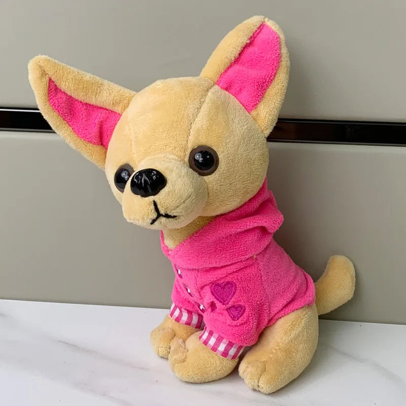 Chihuahua Stuffed Animal Purple PillowNap