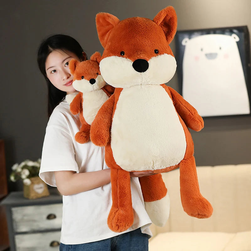 Kawaii Fox Plush Animal PillowNap