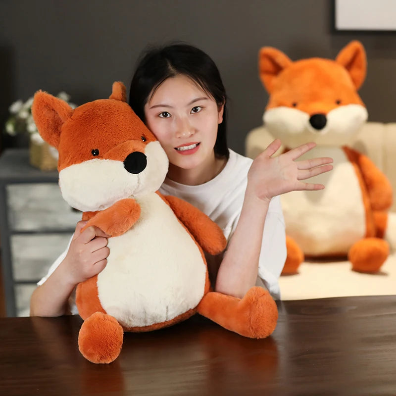 Kawaii Fox Plush Animal PillowNap