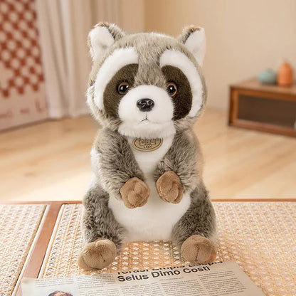 Kawaii Realistic Raccoon Plushie Necklace PillowNap