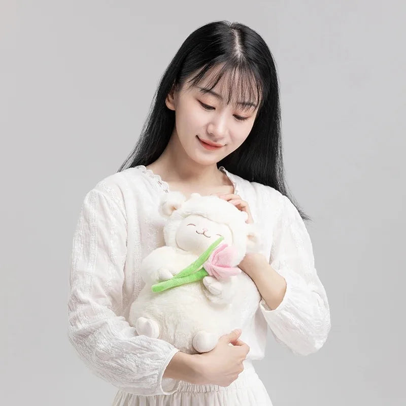 Kawaii Lamb Stuffed Animal PillowNap