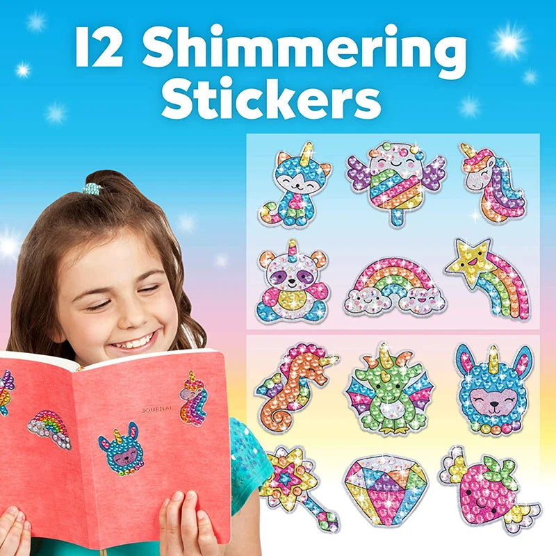 Kids Diamond Painting Stickers Kit DIY PillowNap