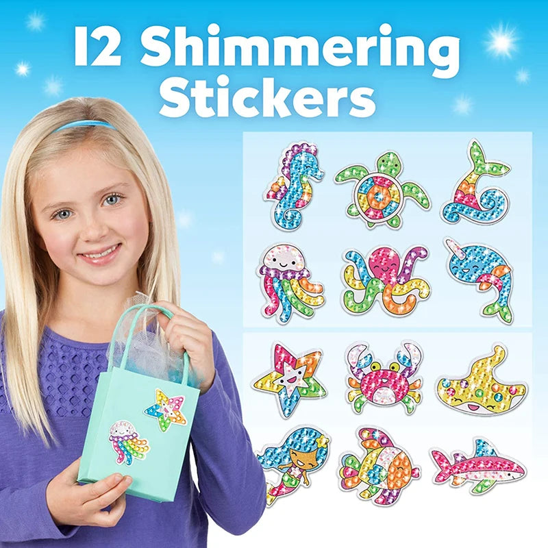 Kids Diamond Painting Stickers Kit DIY PillowNap