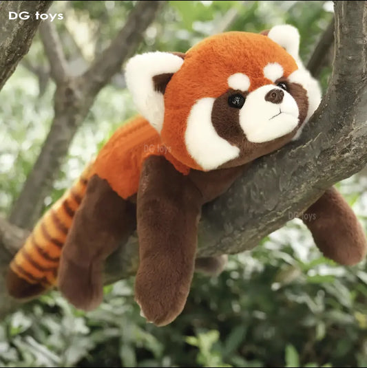 Lifelike Red Panda Stuffed Animal PillowNap