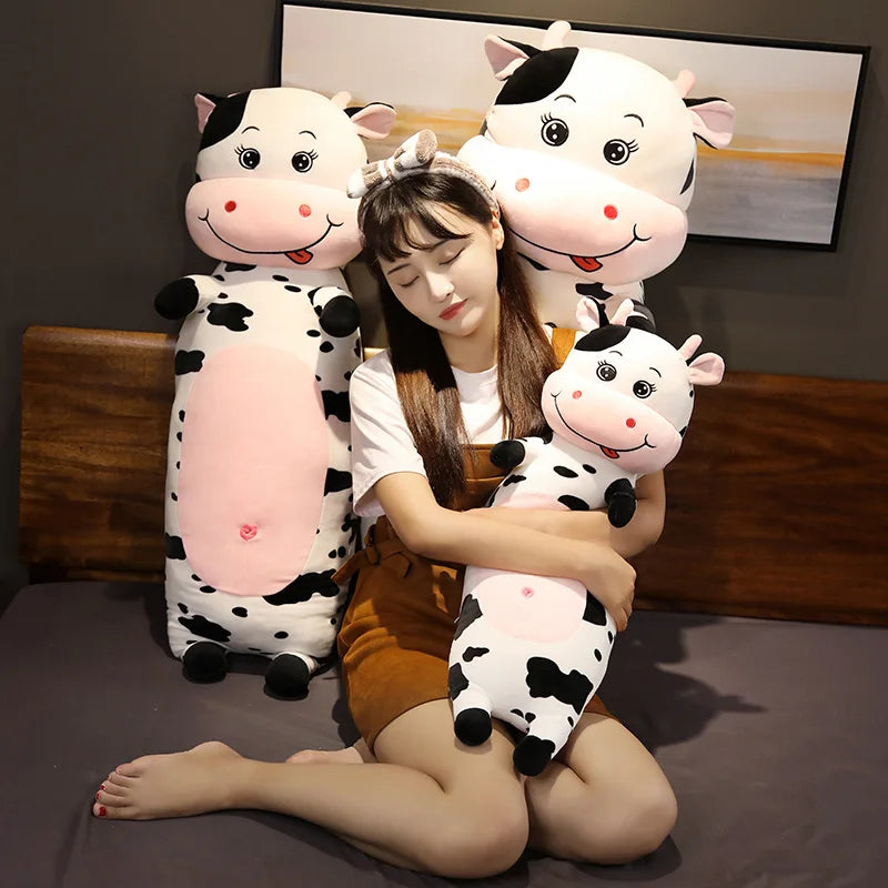 Giant Cow Plush Pillow 120cm 47.2" PillowNap