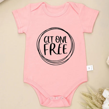 Buy One Get One Free Twins Bodysuit Get-Pink PillowNap