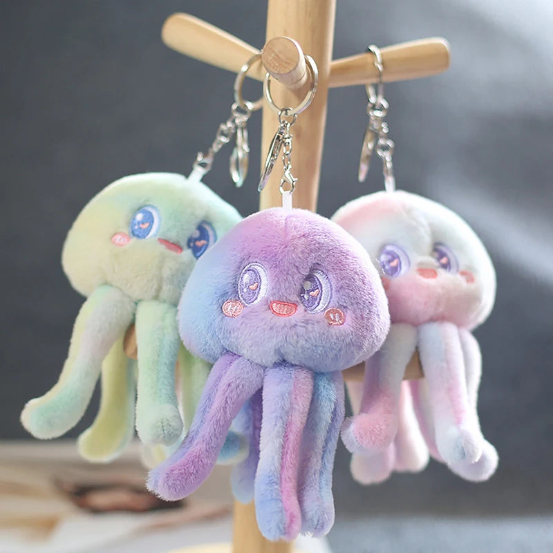 Jellyfish Plush Stuffed Animal Keychain PillowNap