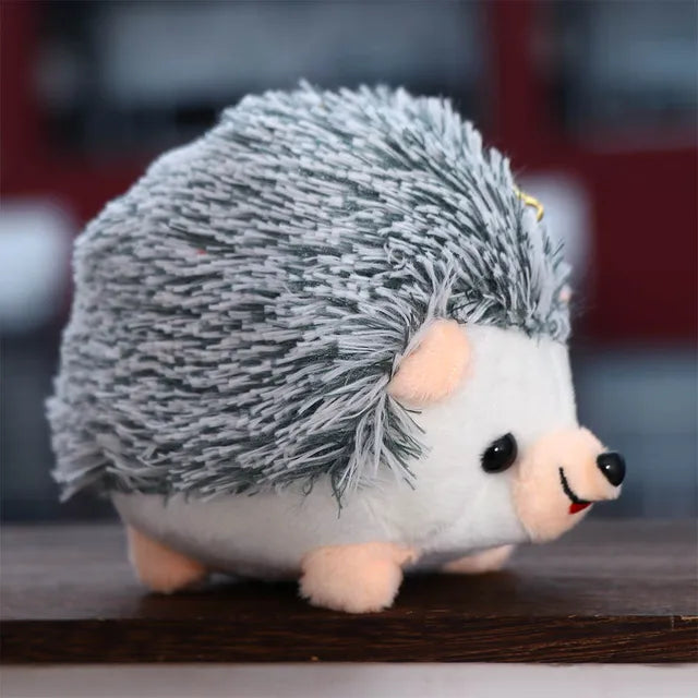 Stuffed Hedgehog Keychain Grey PillowNap